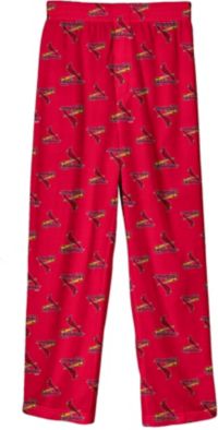 Louisville Cardinals Identity Flannel Lounge Pants - Red