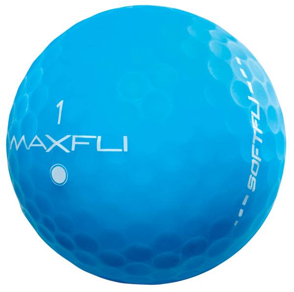 Maxfli SoftFli Matte Golf Balls – Blue