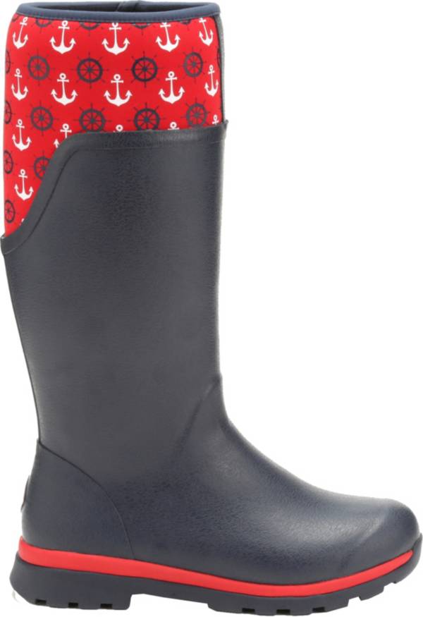 Muck Boots Women's Cambridge Anchors Tall Rain Boots