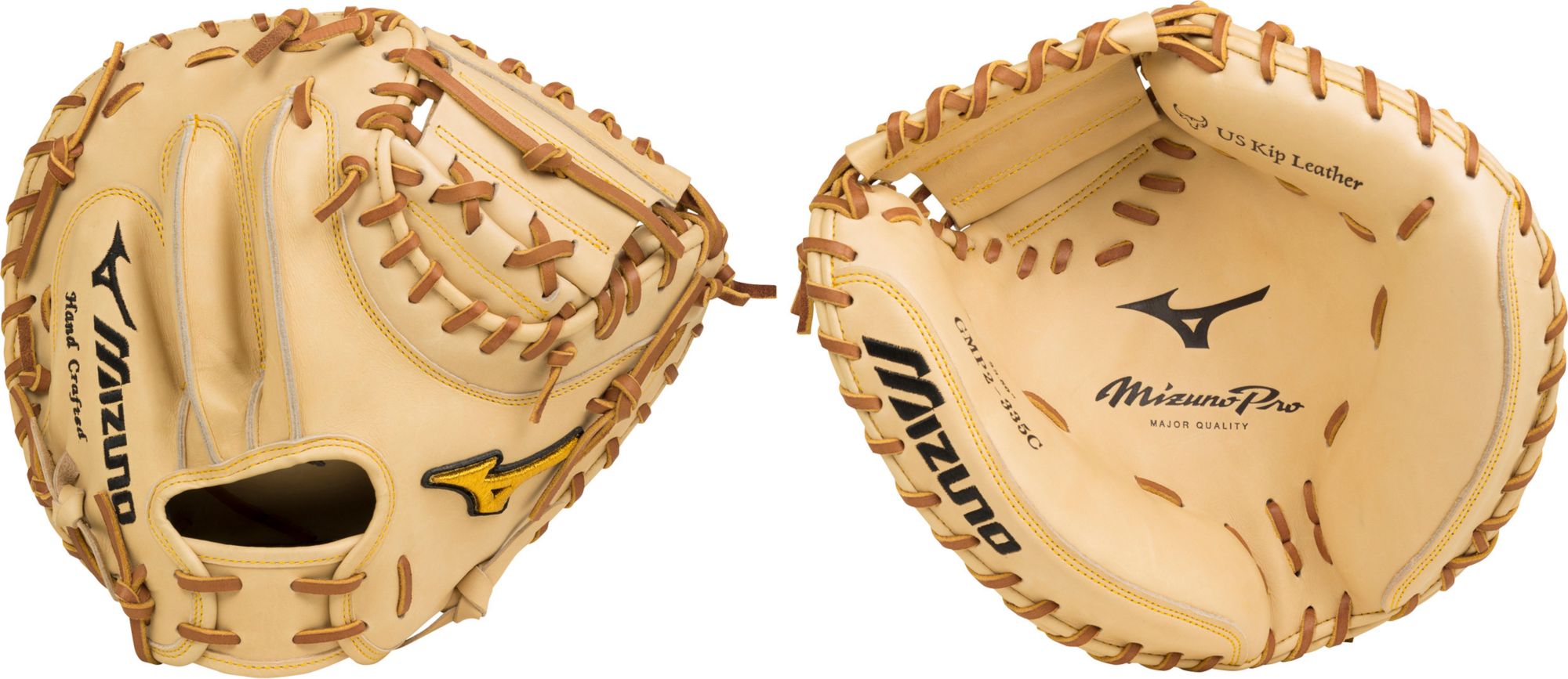 steaming a catcher's mitt