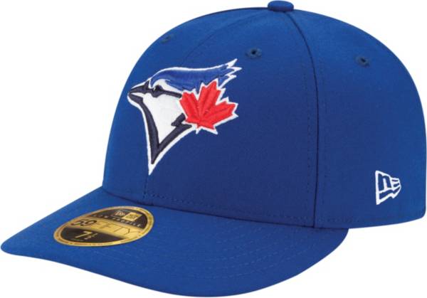 New Era Men S Toronto Blue Jays 59fifty Game Royal Low Crown Authentic Hat Dick S Sporting Goods