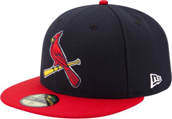 New Era Adult Mens Size 7 3/8 NC North Carolina Louisville Cardinals  59Fifty Hat