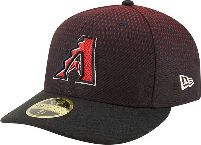New Era 59Fifty Arizona Diamondbacks Road Authentic Collection On Field  Fitted Hat Black Red - Billion Creation