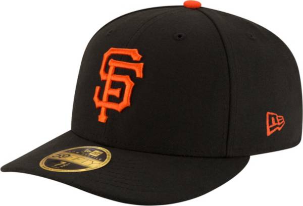 New Era Men's San Francisco Giants 59Fifty Game Black Low Crown Authentic  Hat