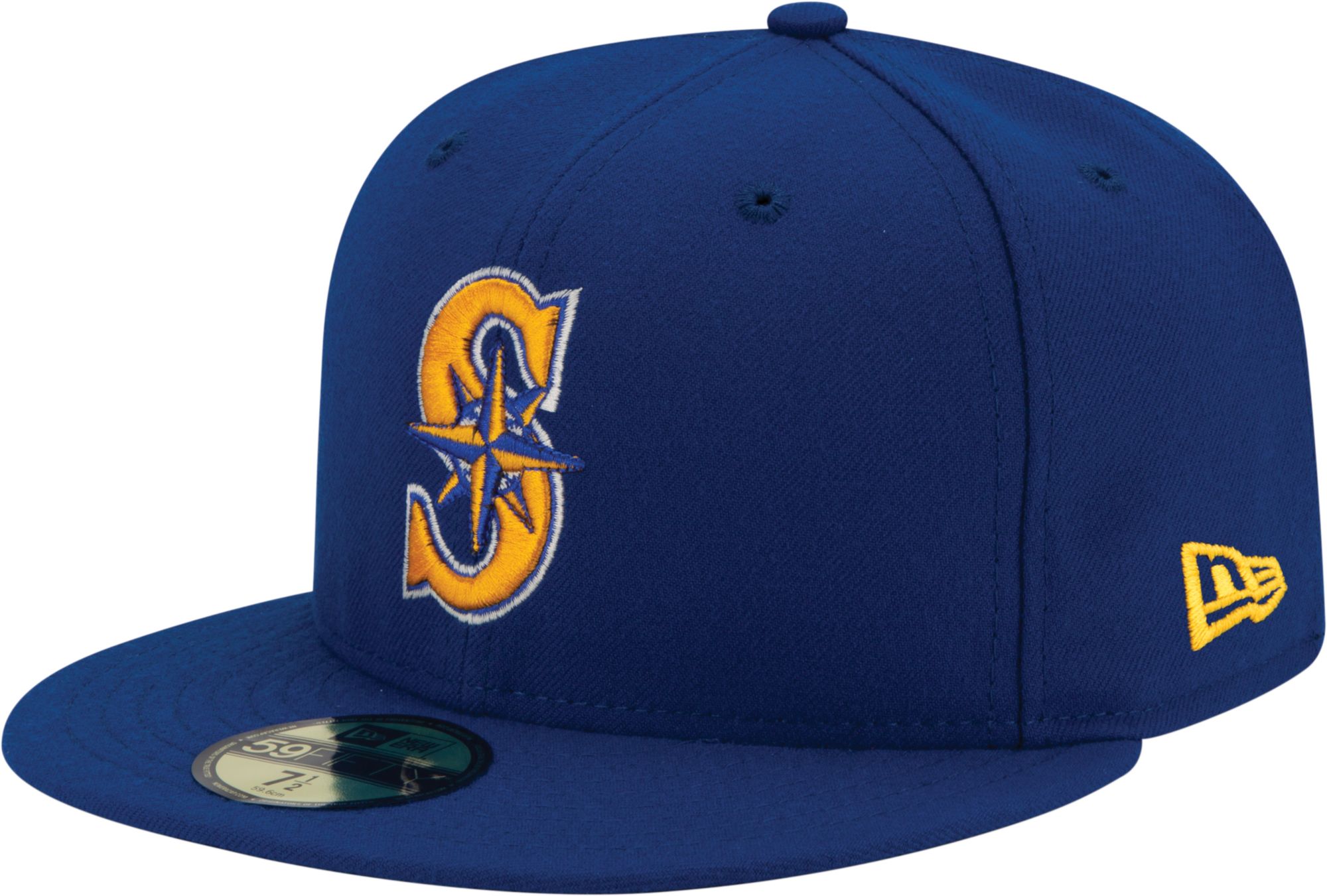 New Era Men's Seattle Mariners 59Fifty Alternate Royal Authentic Hat |  Dick's Sporting Goods