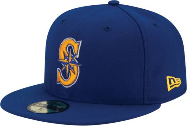 New Era Men's Seattle Mariners 59Fifty Alternate Royal Authentic Hat