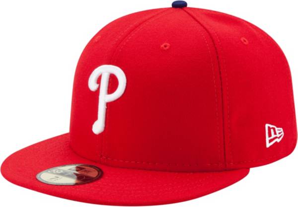 Huiskamer Afwezigheid single New Era Men's Philadelphia Phillies 59Fifty Game Red Authentic Hat | Dick's  Sporting Goods