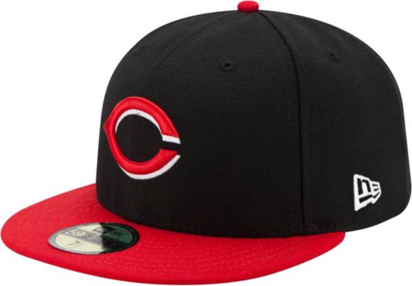 New Era Men's Cincinnati Reds 59Fifty Alternate Black Authentic Hat product image
