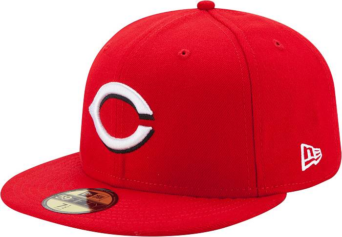New Era Men's Cincinnati Reds 59Fifty Home Red Authentic Hat