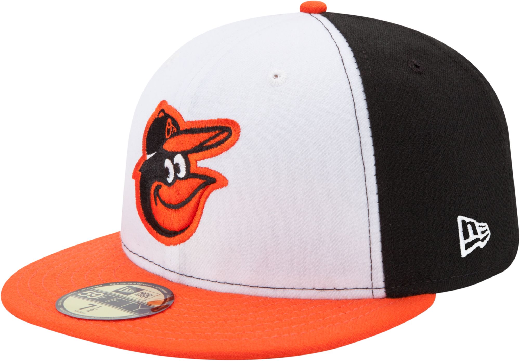 New Era Men's Baltimore Orioles 59Fifty Home White/Black Authentic Hat product image
