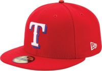 Texas Rangers New Era Shoe Hook 59FIFTY Fitted Hat - Red/Black