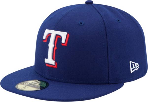 New Era Men's Texas Rangers 59Fifty Game Royal Authentic Hat product image