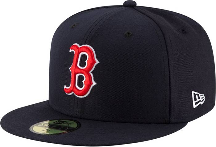 New Era Men's Boston Red Sox 59Fifty Game Navy Authentic Hat