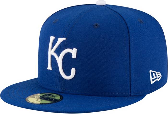 New Era Men's Kansas City Royals 59Fifty Game Royal Low Crown Authentic Hat