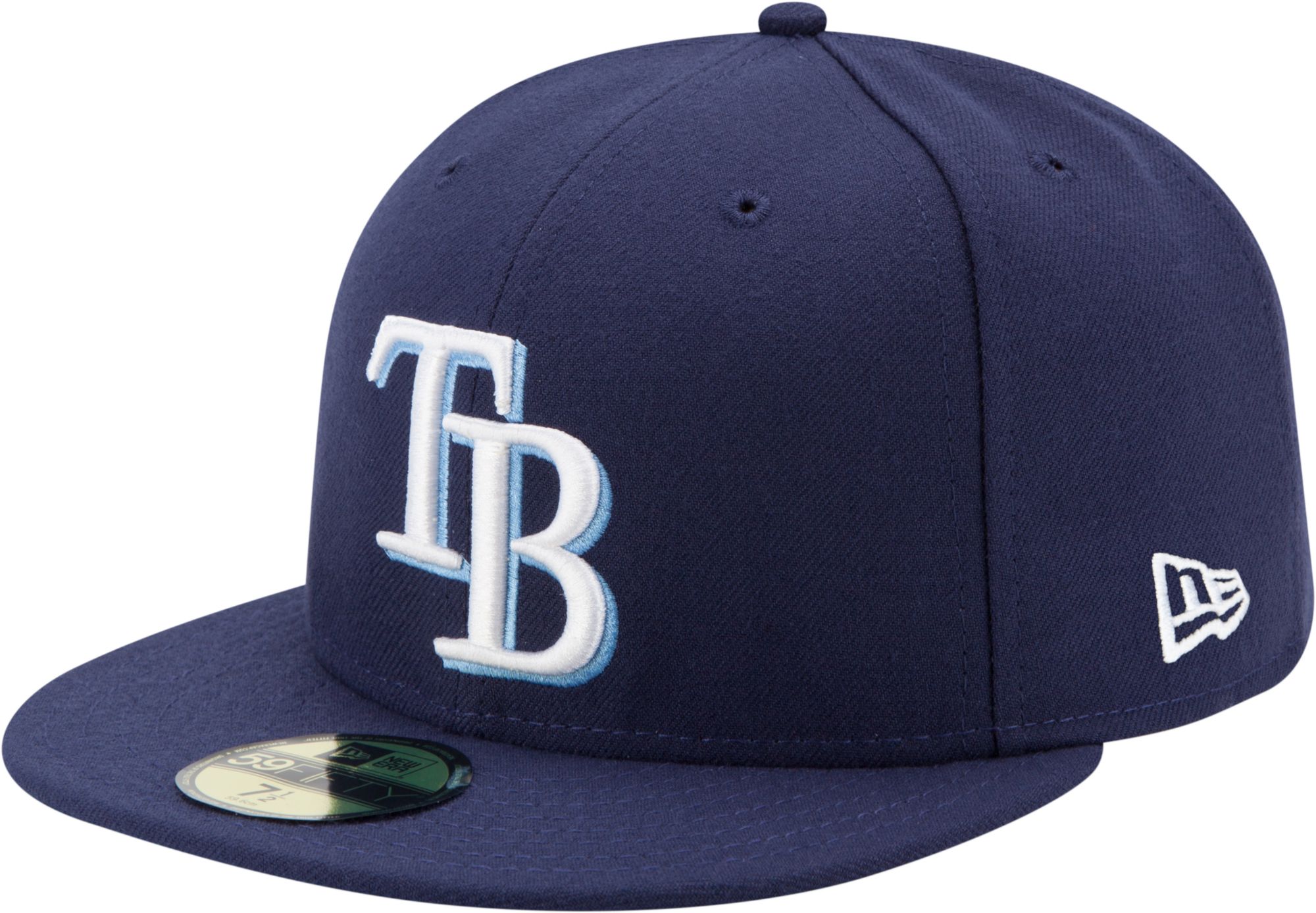 Tampa Bay Rays Upside Down 59FIFTY Fitted Navy Hat