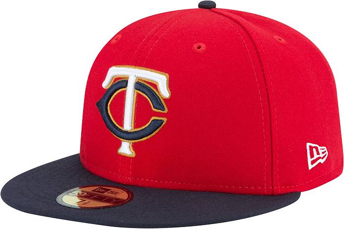 New Era Men's Minnesota Twins 59Fifty Alternate Red Authentic Hat