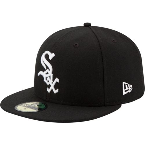 New Era Men's Chicago White Sox 59Fifty Game Black Low Crown