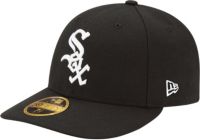 New Era Men's Chicago White Sox 59Fifty Game Black Low Crown Authentic Hat