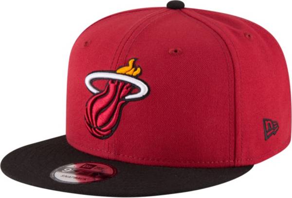 New Era Men's Miami Heat 9Fifty Adjustable Snapback Hat product image
