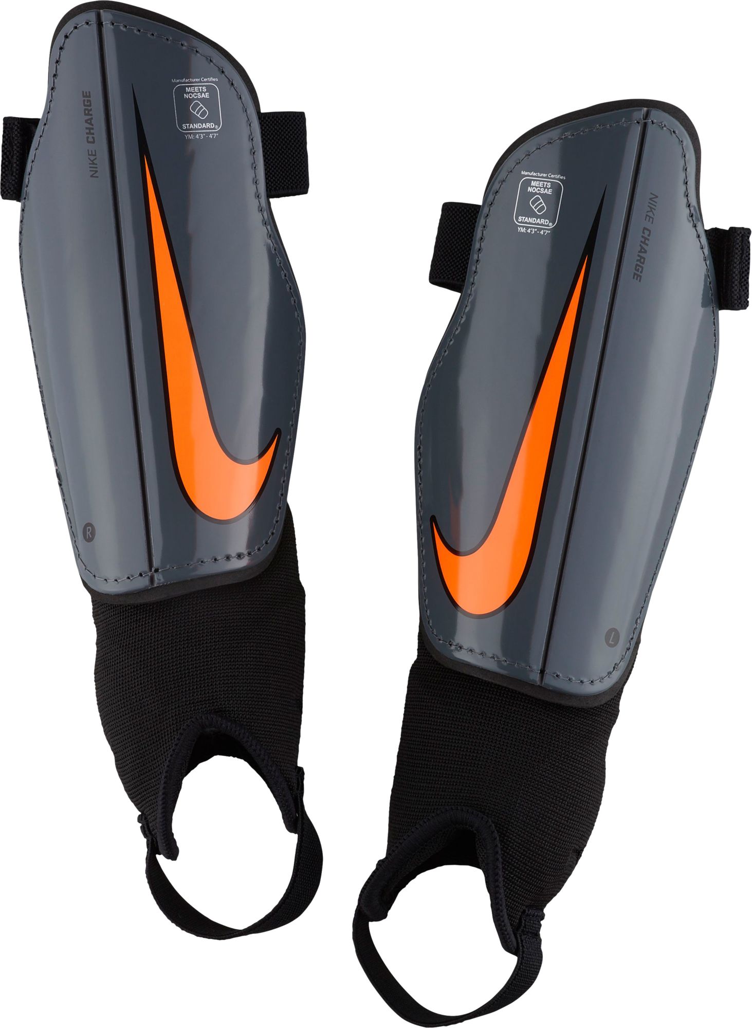 nike youth charge shin guards sizing