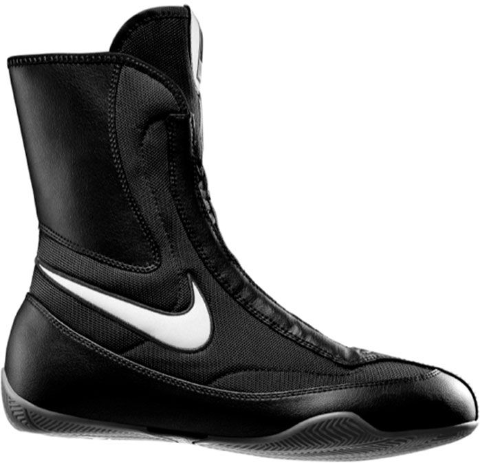 nike machomai mid boxing boots black