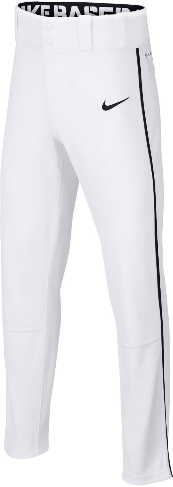 Nike White Pipe Detail Track Pants (sz. M)
