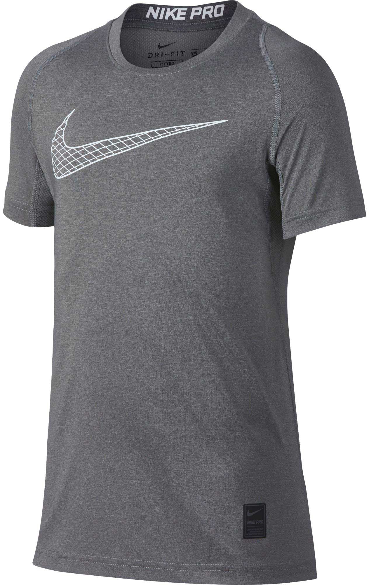 Nike Pro Boys' Fitted Graphic T-Shirt 