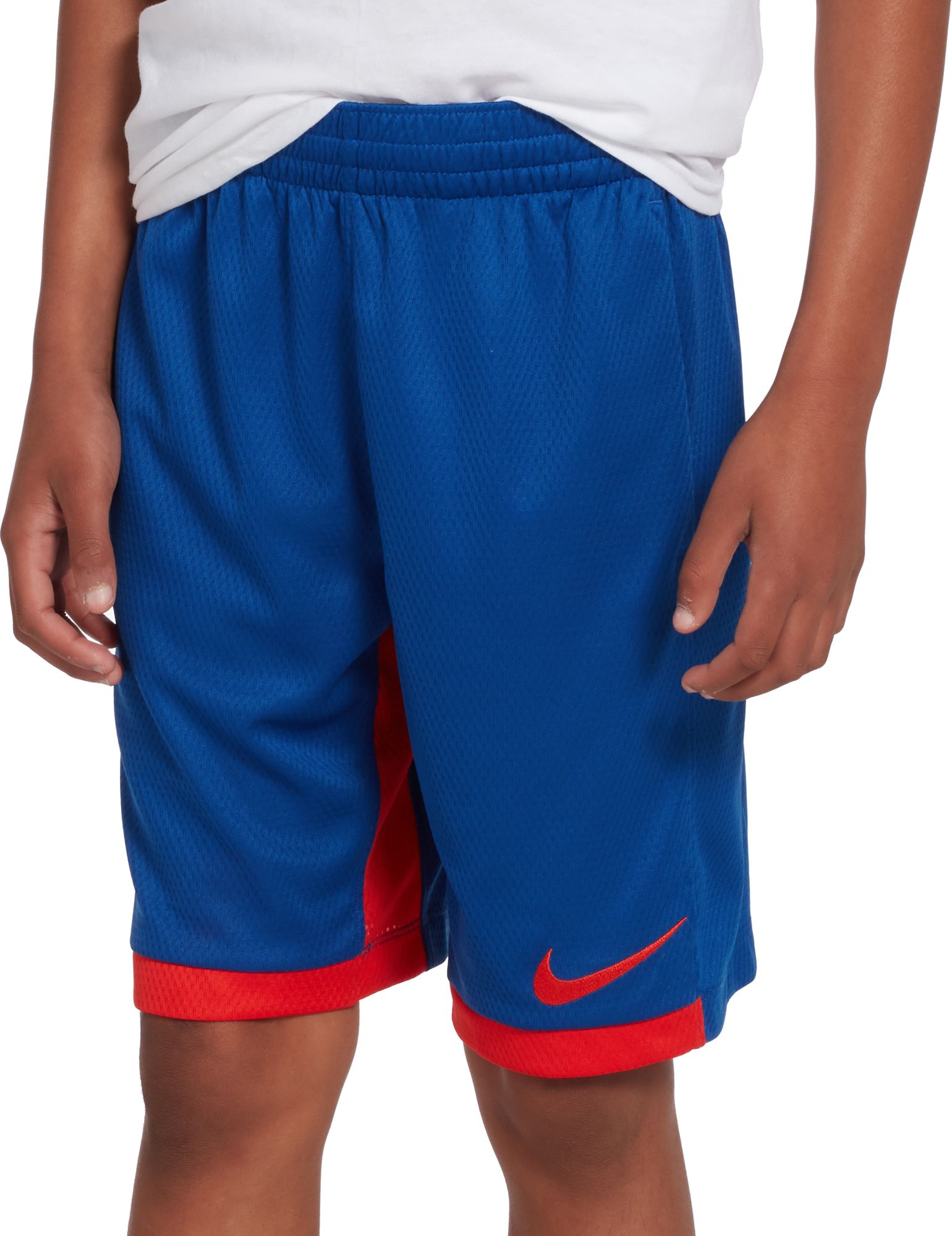 blue nike shorts boys