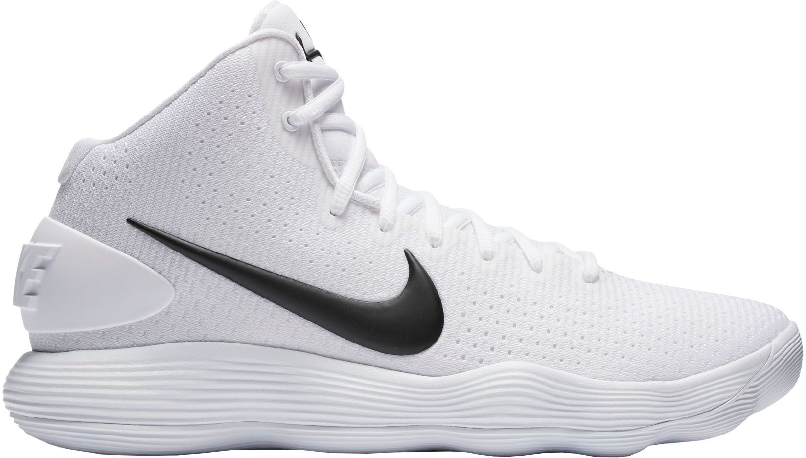 nike white high top basketball shoes