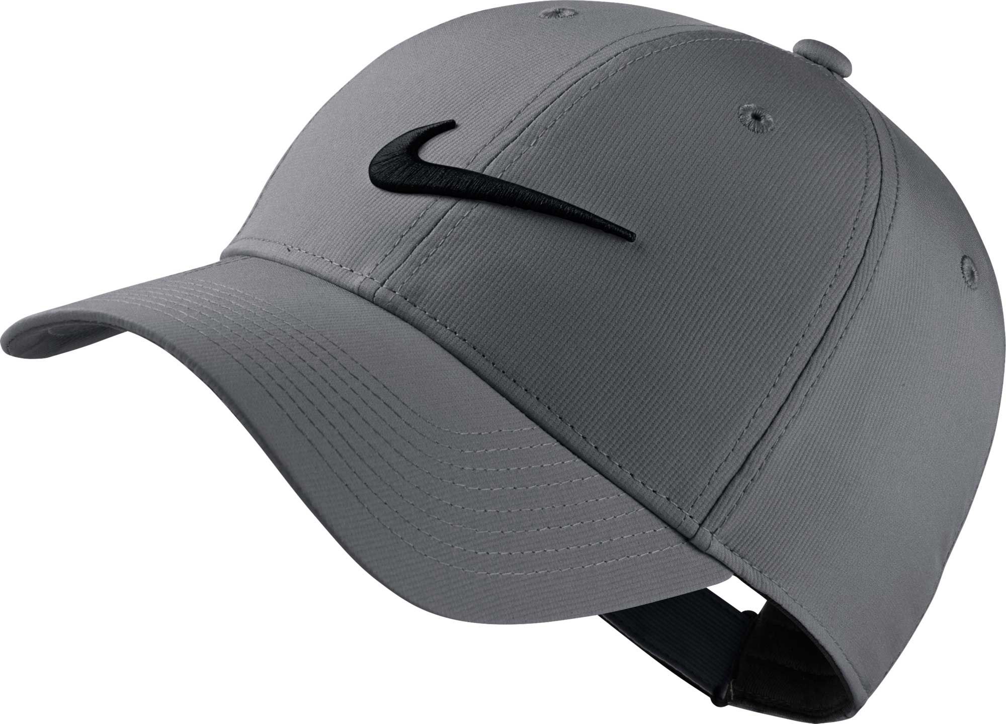 gray nike golf hat