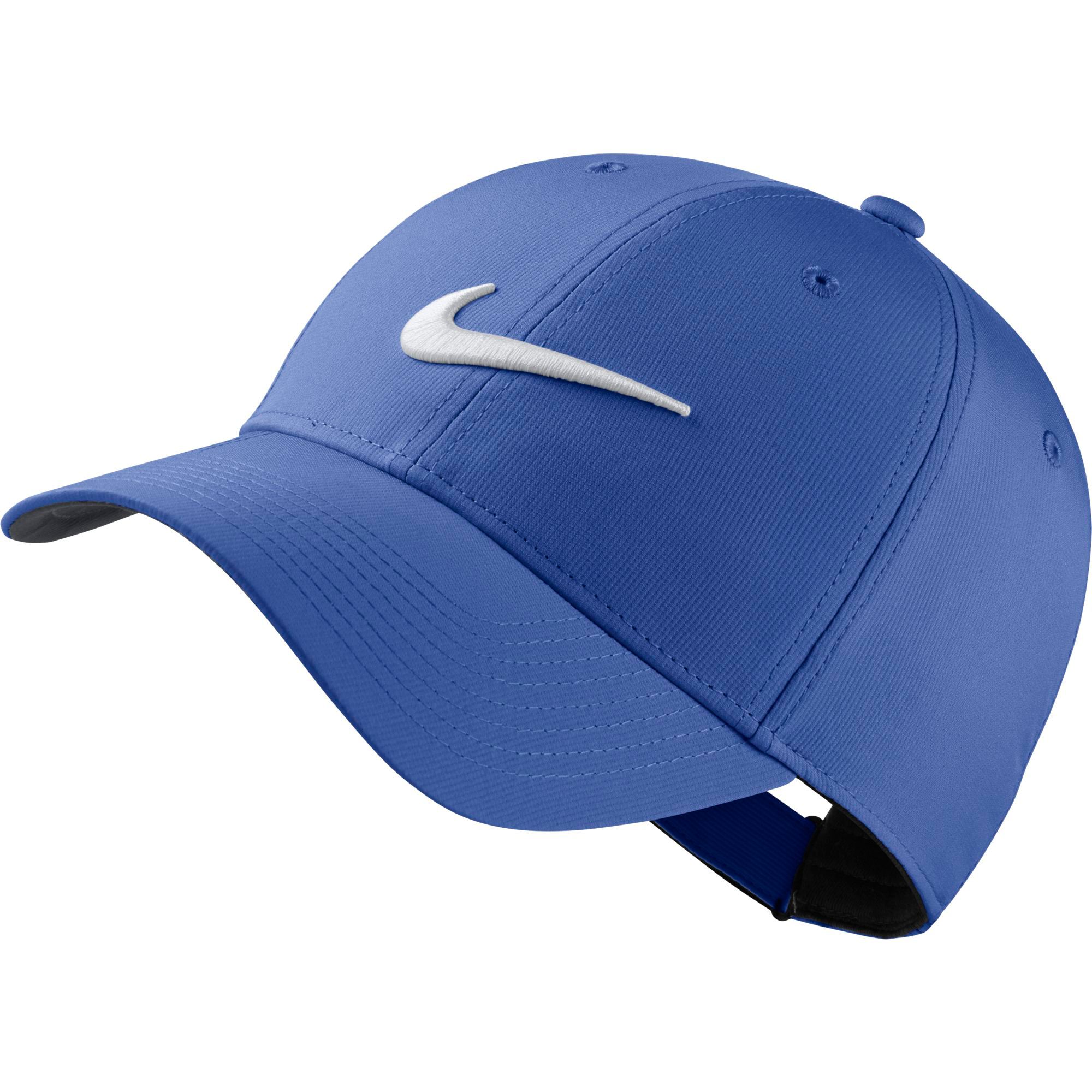 blue nike cap