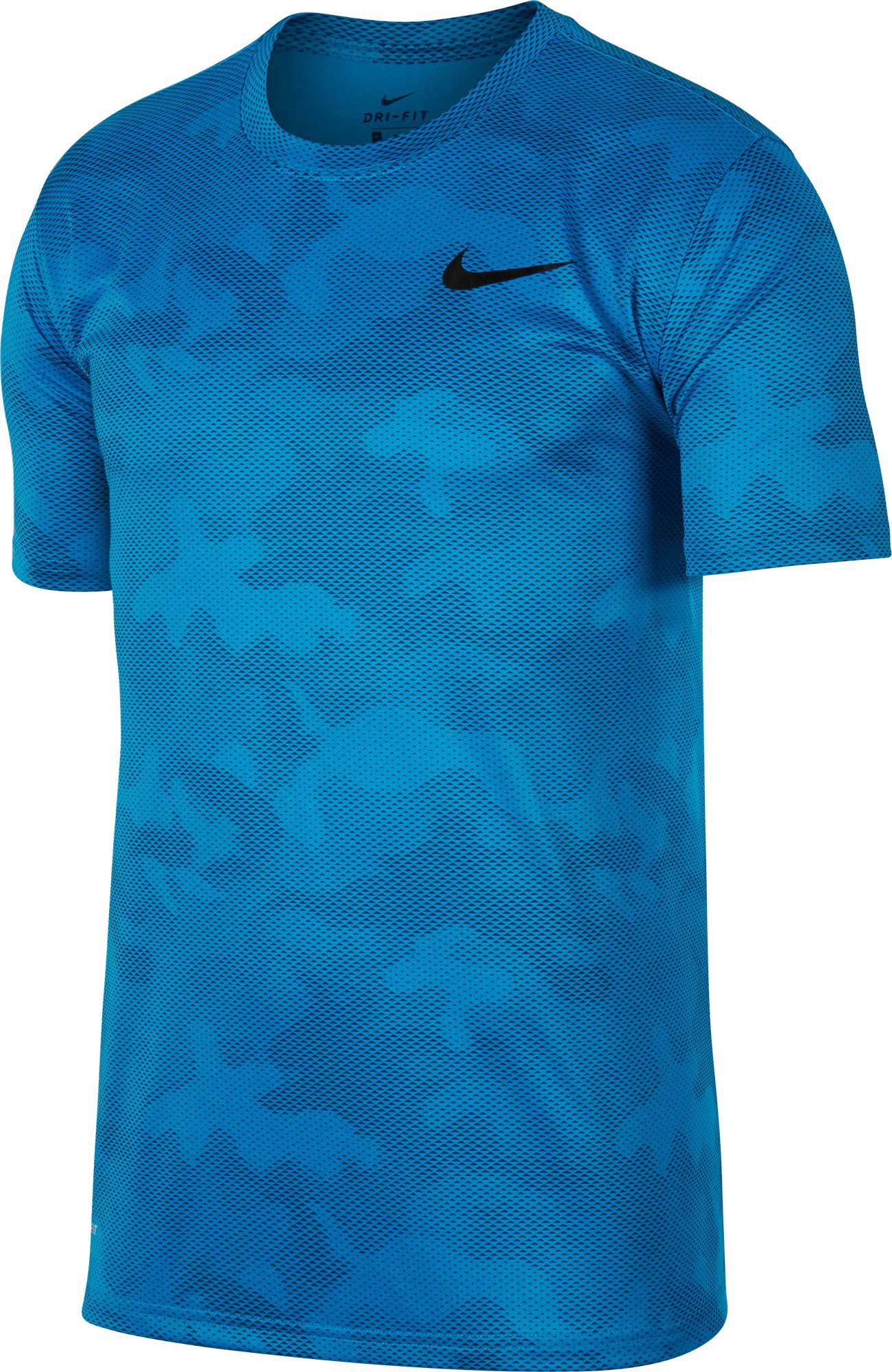 nike blue camo t shirt