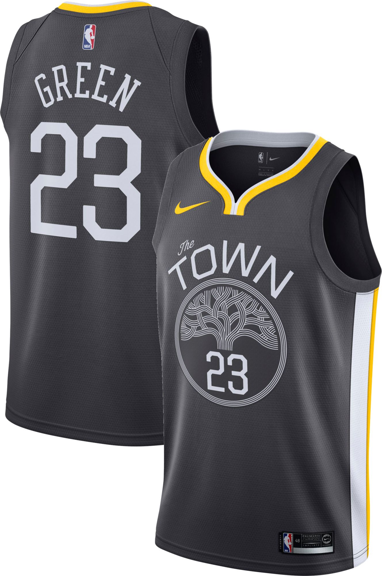 golden state warriors grey jersey