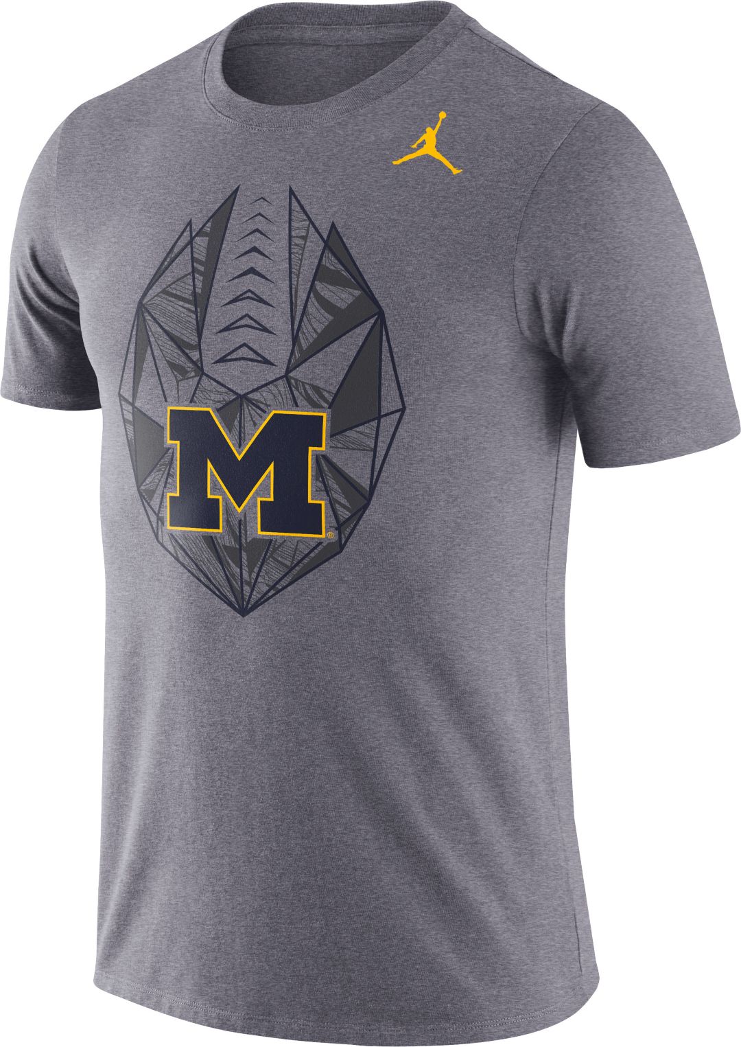 Michigan Jordan Gear >> Jordan Men S Michigan Wolverines Grey Dri Fit Football Icon T Shirt Michigan Jordan Gear >> Jordan Men S Michigan Wolverines Grey Dri Fit Football Icon T Shirt