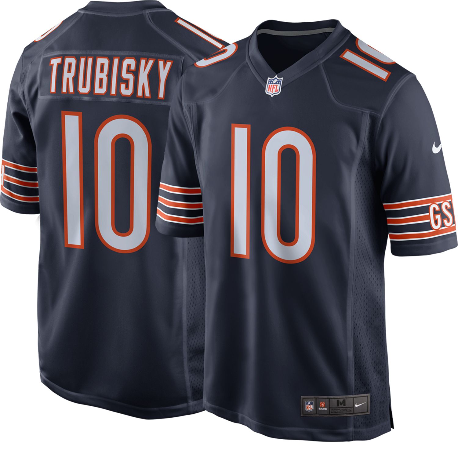 mitchell trubisky authentic jersey