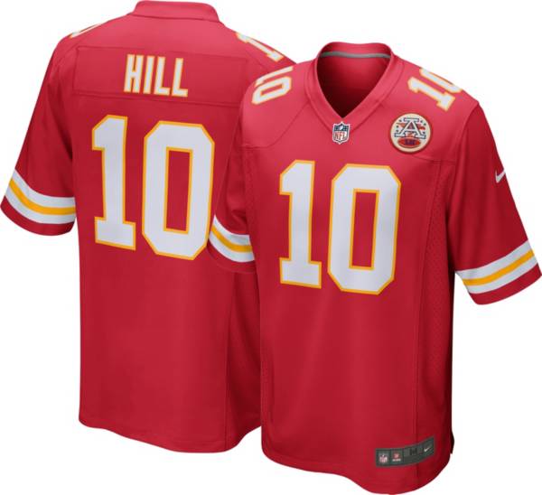 Nike Men S Kansas City Chiefs Tyreek Hill 10 Red Game Jersey Dick S Sporting Goods