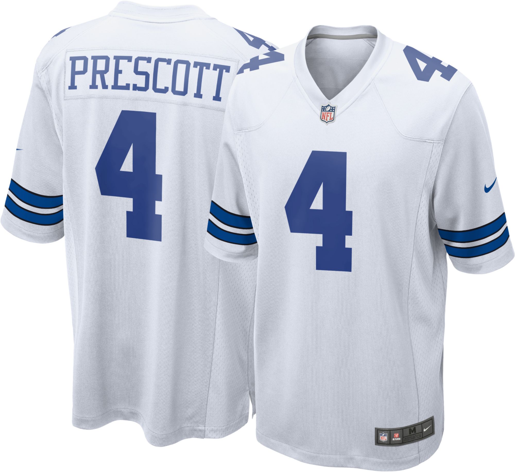 Game Jersey Dallas Cowboys Dak Prescott 