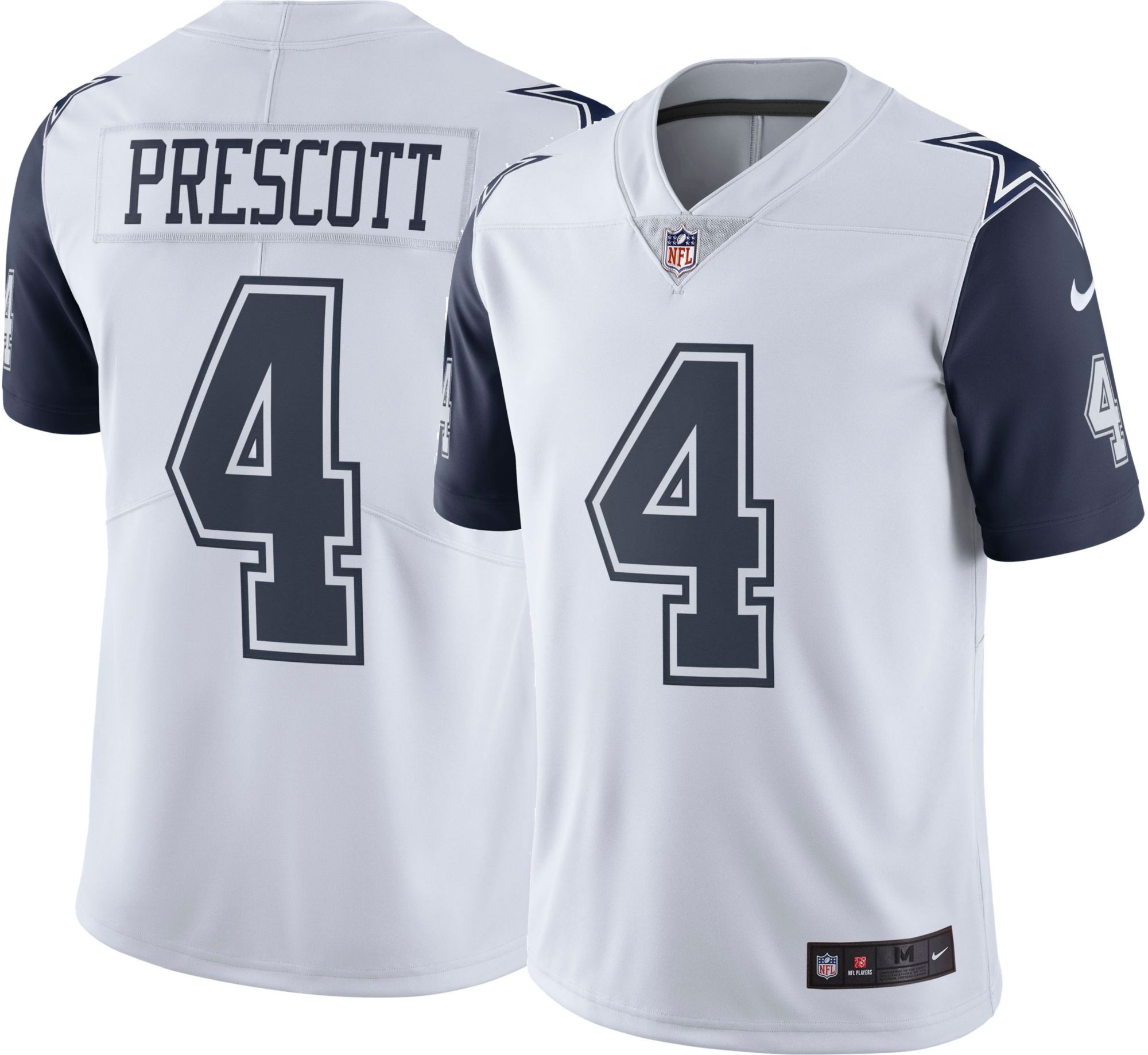 womens dallas cowboys dak prescott jersey