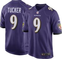 Nike Women's Baltimore Ravens Justin Tucker #9 Purple Game Jersey