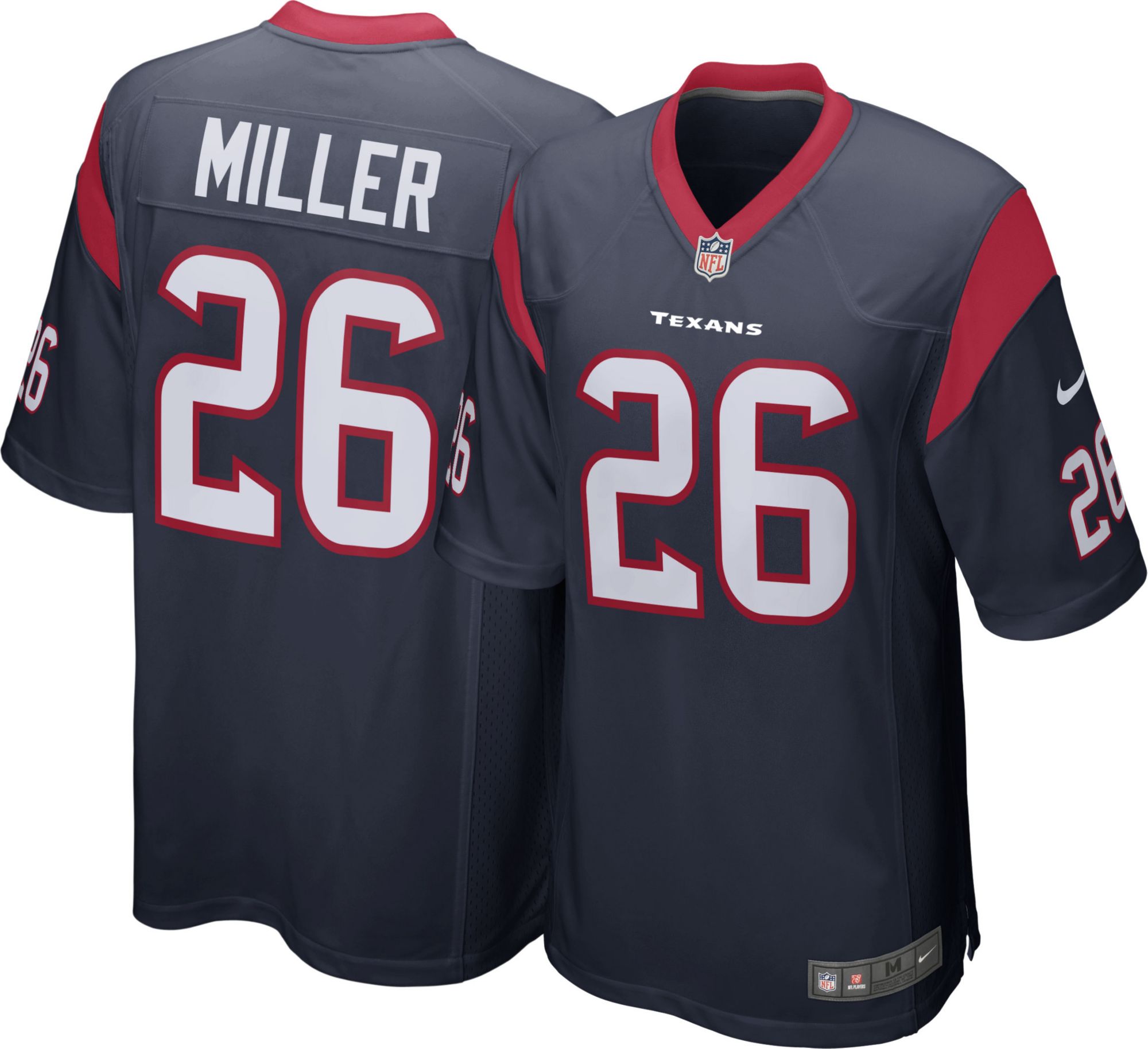 Game Jersey Houston Texans Lamar Miller 