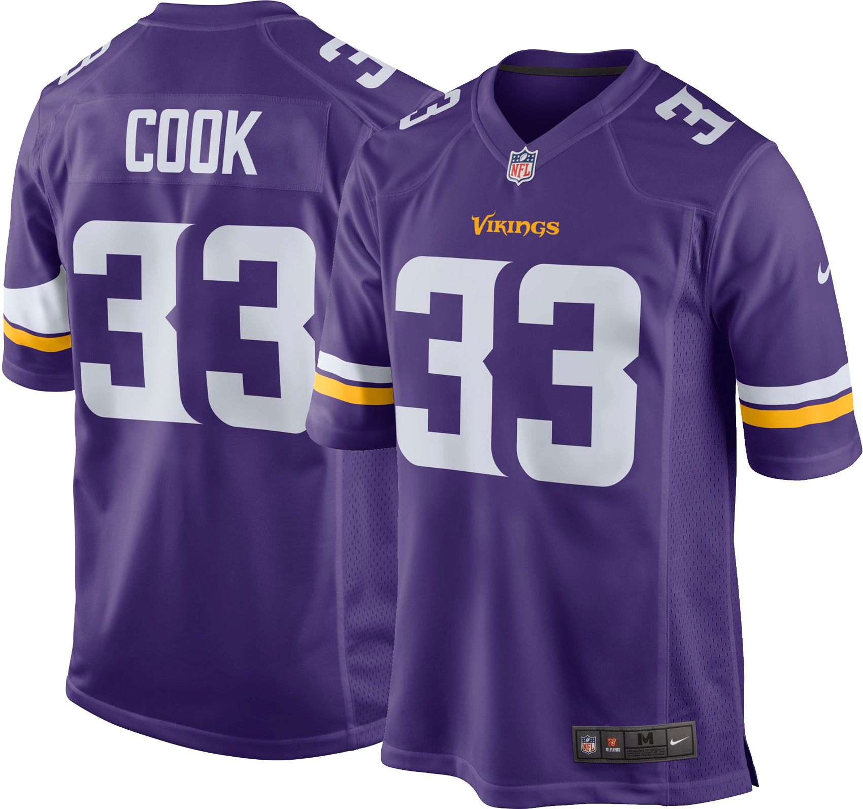 dalvin cook jersey stitched