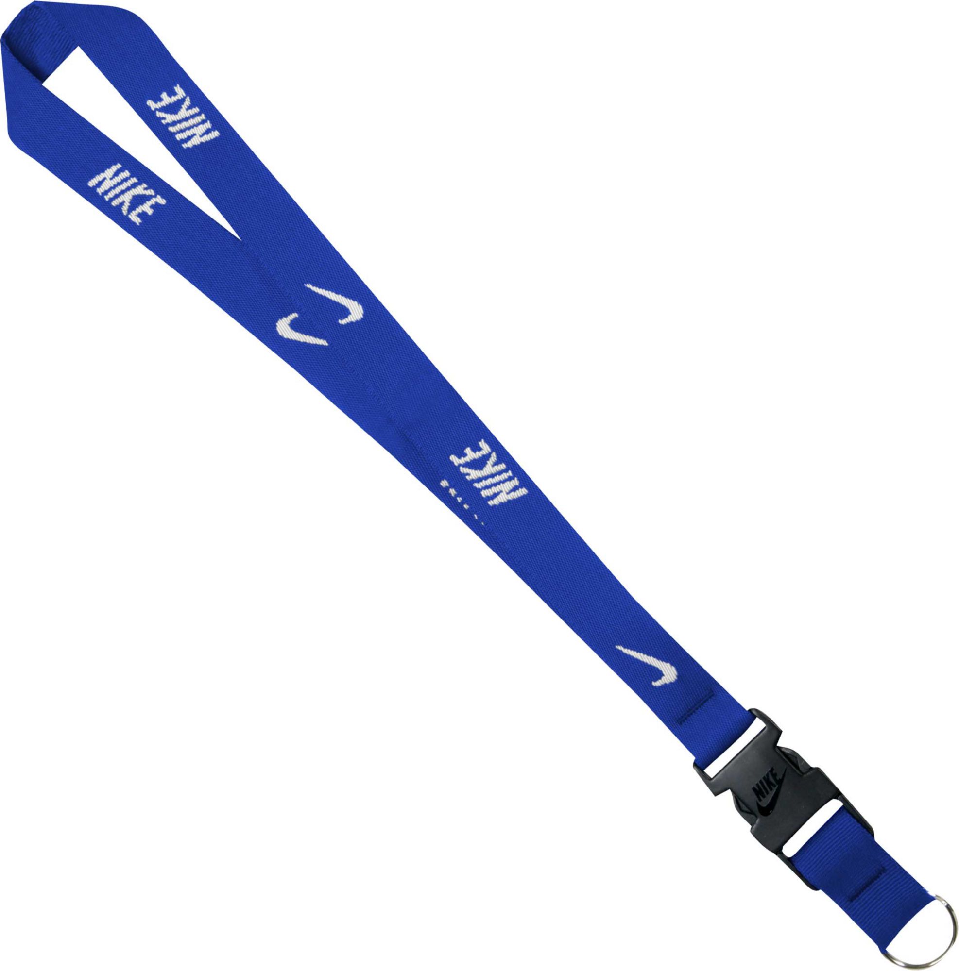 blue nike lanyard