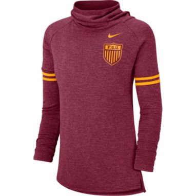 sorry, Nike Women's Florida State Seminoles Garnet Funnel Neck Long Sleeve Top is currently out of stock