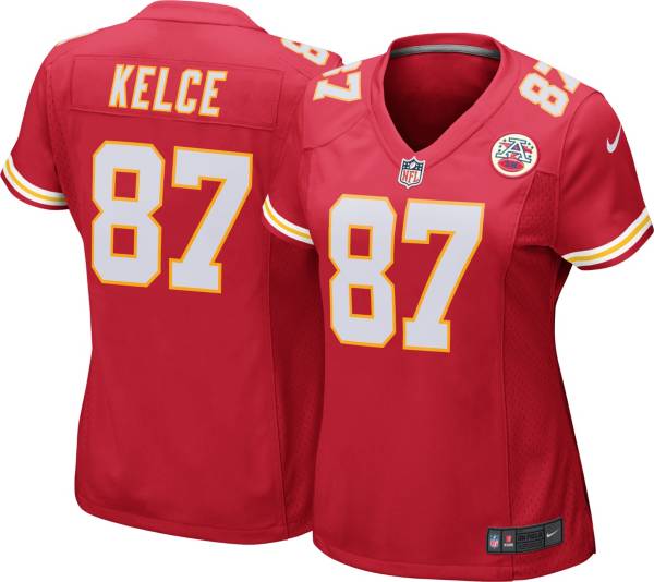Nike Women's Kansas City Chiefs Travis Kelce #87 Red Game Jersey