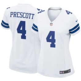 Nike Women's Dallas Cowboys Dak Prescott #4 White Game Jersey
