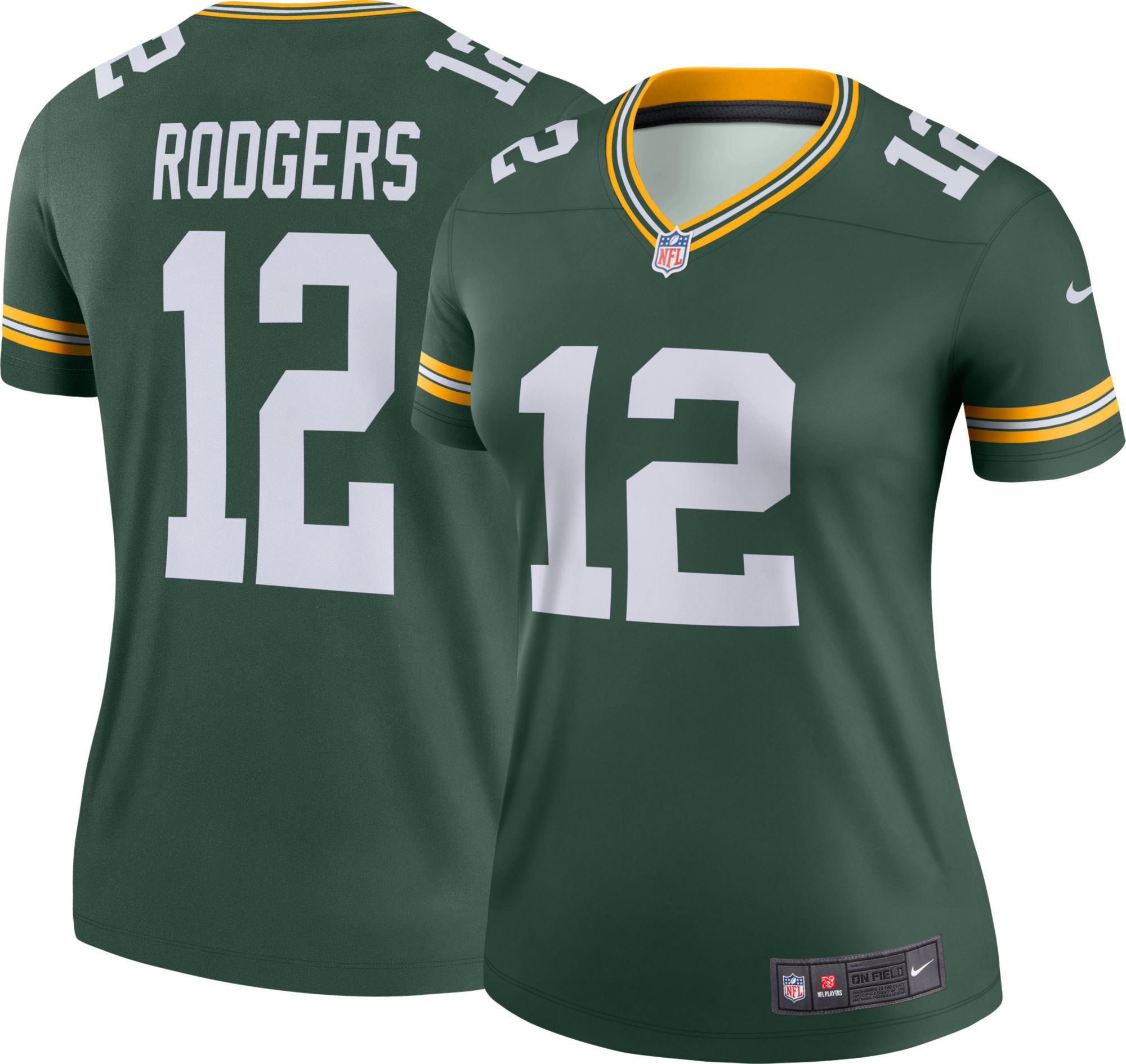 white aaron rodgers jersey womens