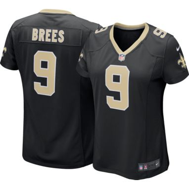 sorry, Nike Women's New Orleans Saints Drew Brees #9 Black Game Jersey is currently out of stock
