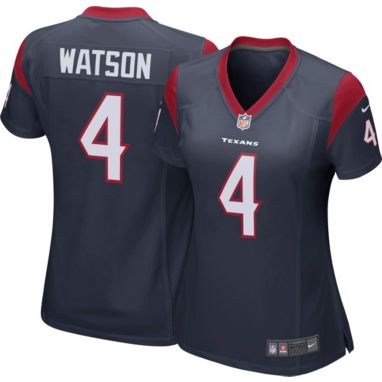 sorry, Nike Women's Houston Texans Deshaun Watson #4 Navy Game Jersey is currently out of stock