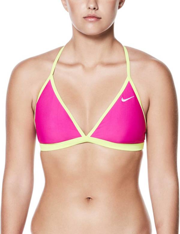Nike Women's Adjustable T-Back Bikini Top