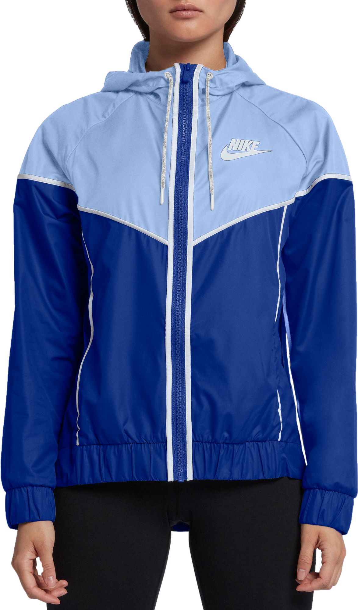 nike windbreaker hoodie women's